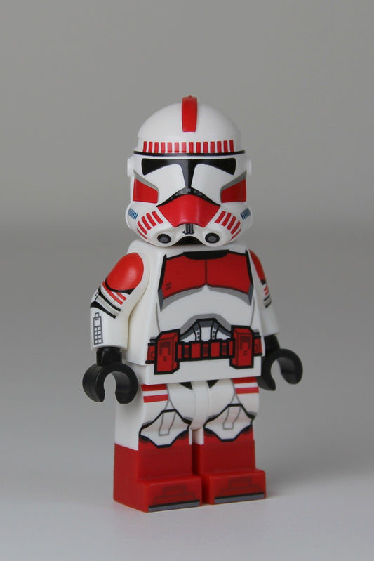 RP2 Red Trooper Custom Figure (Aka Shock)
