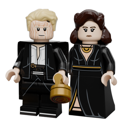 Crimson Crimelord & Deceptive Damsel | Custom Figures
