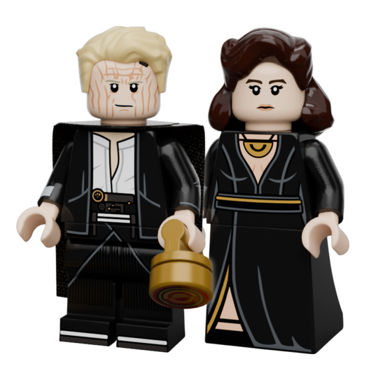 Crimson Crimelord & Deceptive Damsel | Custom Figures